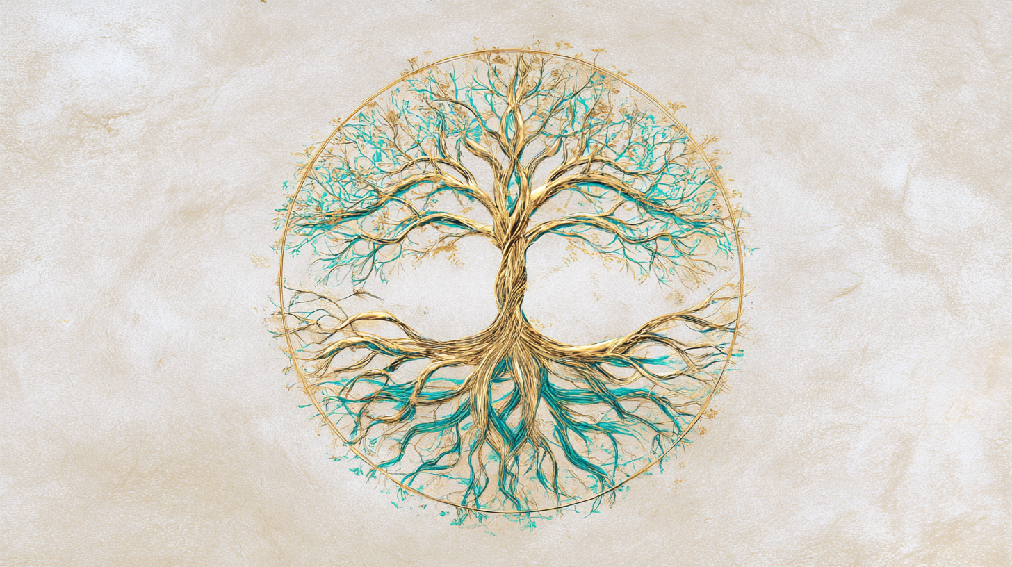 Tree of Life, symbolizing growth, roots, and connection